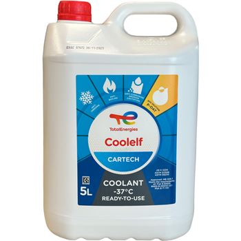 refrigerante de motor - Total COOLELF Cartech -37º 5L