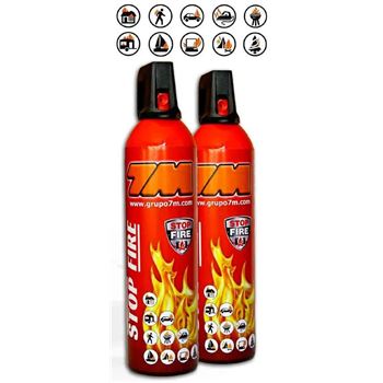 otros accesorios - Mini extintor STOP FIRE 750 ml