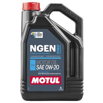 aceite de motor coche - Motul NGEN HYBRID 0w20 4L