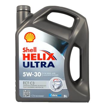 aceite de motor coche - Shell Helix Ultra ECT C3 5w30 5L