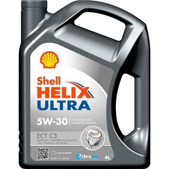 aceite de motor coche - Shell Helix Ultra ECT C3 5w30 4L