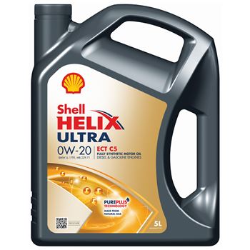 aceite de motor coche - Shell Helix Ultra ECT C5 0w20 5L