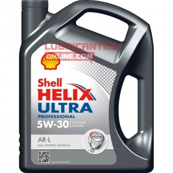 aceite de motor coche - Shell Helix Ultra Professional AR-L 5w30 5L