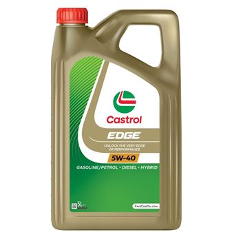 aceite de motor coche - Castrol Edge 5w40 5L