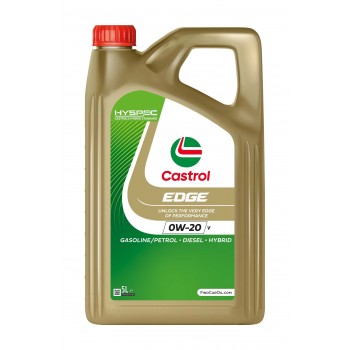 aceite de motor coche - Castrol Edge 0w20 V 5L