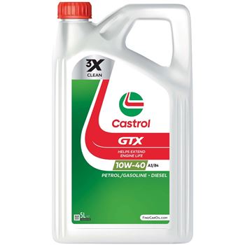 aceite de motor coche - Castrol GTX 10w40 A3/B4 5L