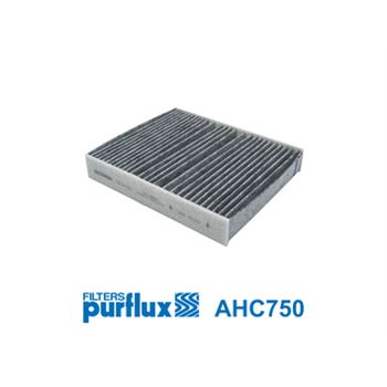 filtro de habitaculo - Filtro de habitáculo carbón activo Purflux AHC750