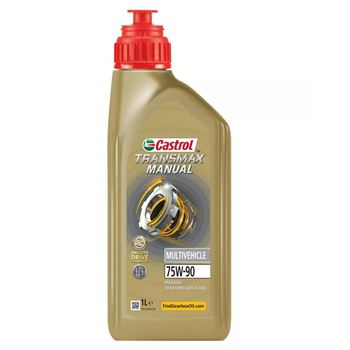 aceite cajas manuales coche - Castrol Transmax Manual Multivehicle 75w90 1L (Antiguo Syntrans Multivehicle)