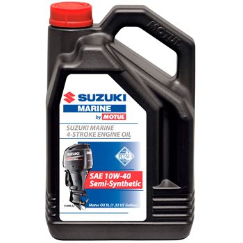 aceite nautico 4t fueraborda - Motul Suzuki Marine 4T 10w40 5L