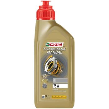 aceite cajas manuales coche - Castrol Transmax Manual FE 75W 1L (Syntrans FE)