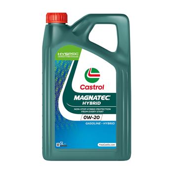 aceite de motor coche - Castrol Magnatec Hybrid 0w20 5L