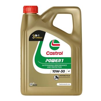 aceite moto 4t - Castrol Power1 10w30 4L 15f565