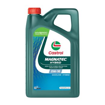 aceite de motor coche - Castrol Magnatec Hybrid 0w16 5L 15F6FA