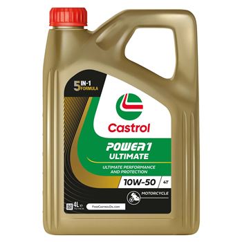 aceite moto 4t - Castrol Power1 Racing 10w50 4L