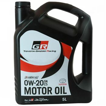 aceite de motor coche - Toyota SAE 0W20 AFE SUPRA 5L (Toyota Gazoo Racing)