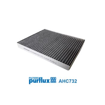 filtro de habitaculo - Filtro de habitáculo carbón activo Purflux AHC732