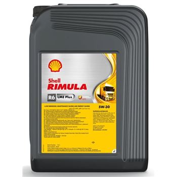 aceite de motor vehiculo comercial y pesado - Shell Rimula R6 LME Plus 5w30 20L