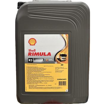 aceite de motor vehiculo comercial y pesado - Shell Rimula R3+ 30 20L