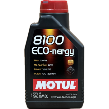 aceite de motor coche - Motul 8100 Eco-nergy 0w30 1L