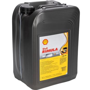 aceite de motor vehiculo comercial y pesado - Shell Rimula R4 L 15w40 20L