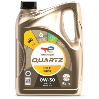 aceite de motor coche - Total Quartz Ineo First 0w30, 5L