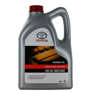 aceite de motor coche - Aceite motor genuino Toyota PFE 0W30 3WZ/4WZ 5L