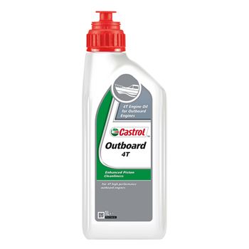 aceite nautico 4t fueraborda - Castrol Outboard 4T 10w30 1L