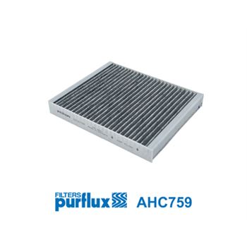 filtro de habitaculo - Filtro de habitáculo carbón activo Purflux AHC759