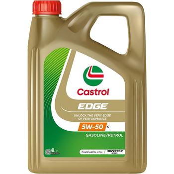 aceite de motor coche - Castrol Edge 5w50 4L S (Supercar)