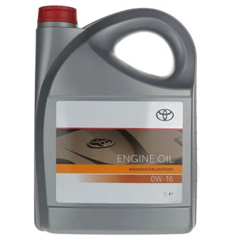 aceite de motor coche - Aceite motor genuino Toyota 0w16 5L