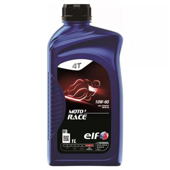 aceite moto 4t - Elf Moto 4 Race 10w60, 1L 213947