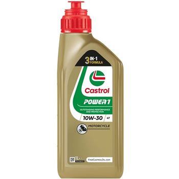 aceite moto 4t - Castrol Power1 10w30 1L