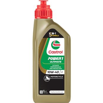 aceite moto 4t - Aceite de moto Castrol Power1 Ultimate 10w40 1L 15FFA3