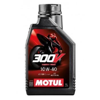 aceite moto 4t - Motul 300V 10w40 FL Road Racing (ester core) 1L
