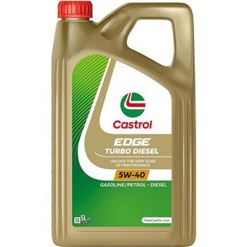 aceite de motor coche - Castrol Edge TD 5w40 5L