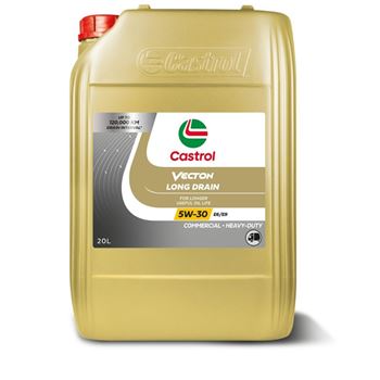 aceite de motor vehiculo comercial y pesado - Castrol Vecton Long Drain 5w30 E6/E9 20L