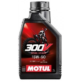 aceite moto 4t - Motul 300V 15w60 Racing / Off Road 1L