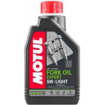 aceite horquilla moto - Motul Fork Oil Expert Light 5W 1L