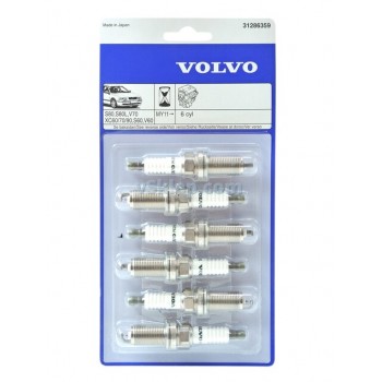 bujias de coche - Bujia de incendido Volvo 31286359 (kit x6)