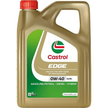 aceite de motor coche - Castrol Edge 0w40 A3/B4 4L