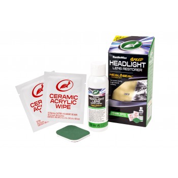 limpieza de faros y cristales - Kit restaurador de faros | Turtle Wax TW53685