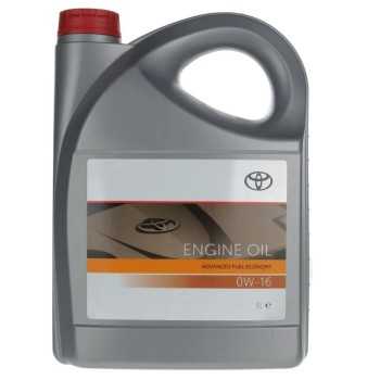 aceite de motor coche - Aceite motor genuino Toyota 0w16 5L