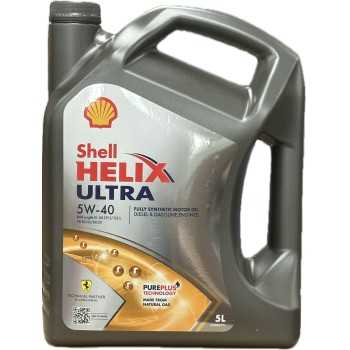 aceite de motor coche - Shell Helix Ultra 5w40 5L