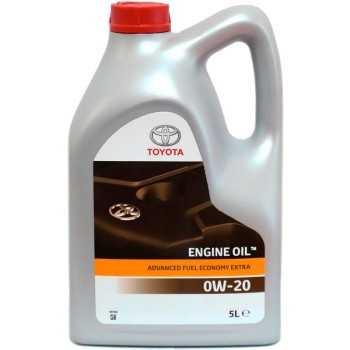 aceite de motor coche - Toyota Advanced Fuel Economy Extra 0w20 5L