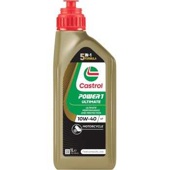 aceite moto 4t - Aceite de moto Castrol Power1 Ultimate 10w40 1L 15FFA3