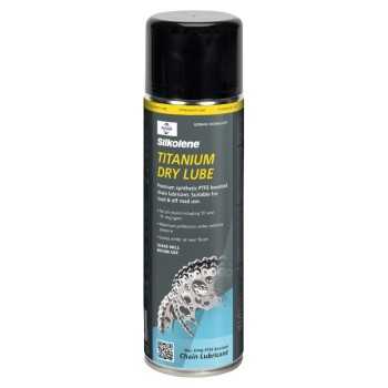 grasa de cadena - Silkolene Spray Chain Titanium Dry Lube 500ml