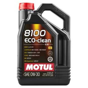 aceite de motor coche - Motul 8100 Eco-Clean C2 0w30 5L