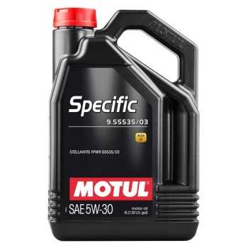 aceite motul - Motul Specific SPECIFIC 9.55535/03 5w30 5L