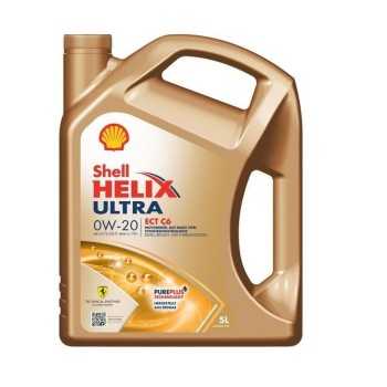 aceite de motor coche - Shell Helix Ultra ECT C6 0w20 5L