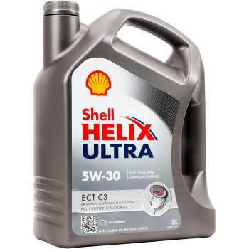 aceite de motor coche - Shell Helix Ultra ECT C3 5w30 5L